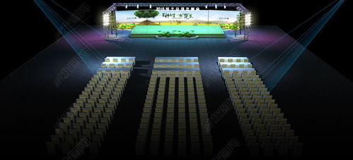 解鎖創意無限 現代舞臺3D模型與高清設計素材全攻略